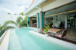 Seaview Villa with 2 Pools, Office Space & Rooftop
